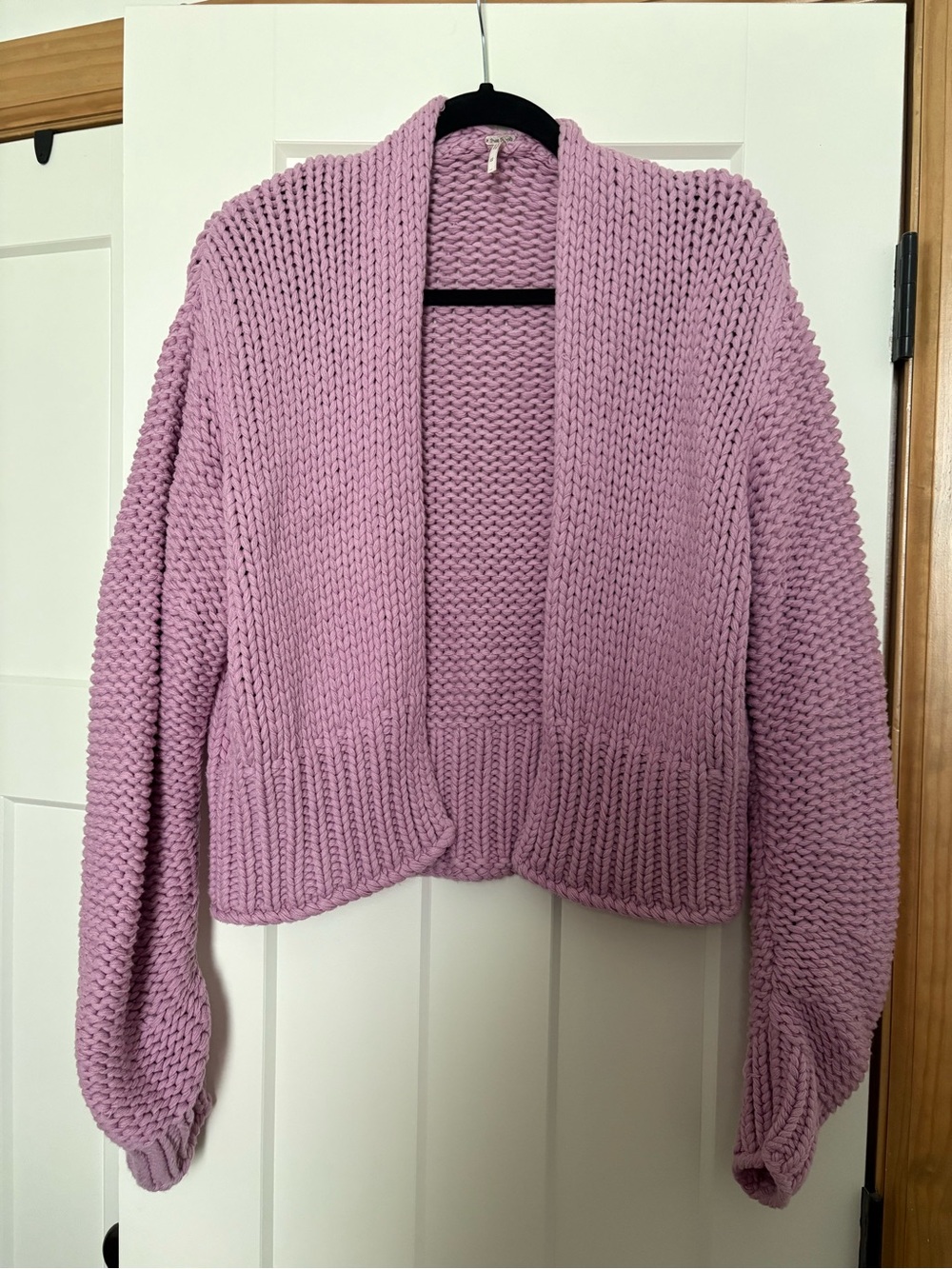 Free People Chunky Open-Front Cardigan Size Medium
